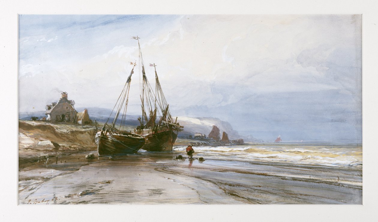 Bateaux de pêche - Eugene Isabey