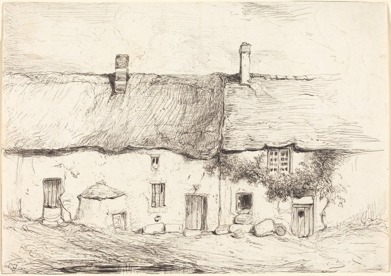 Deux gîtes - Eugene Isabey