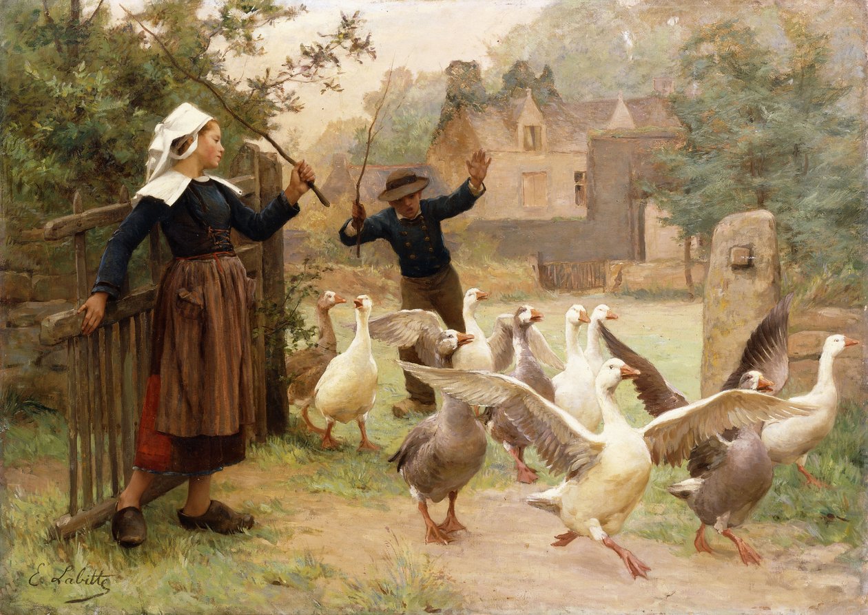 Guidant la Bande - Eugene Leon Labitte