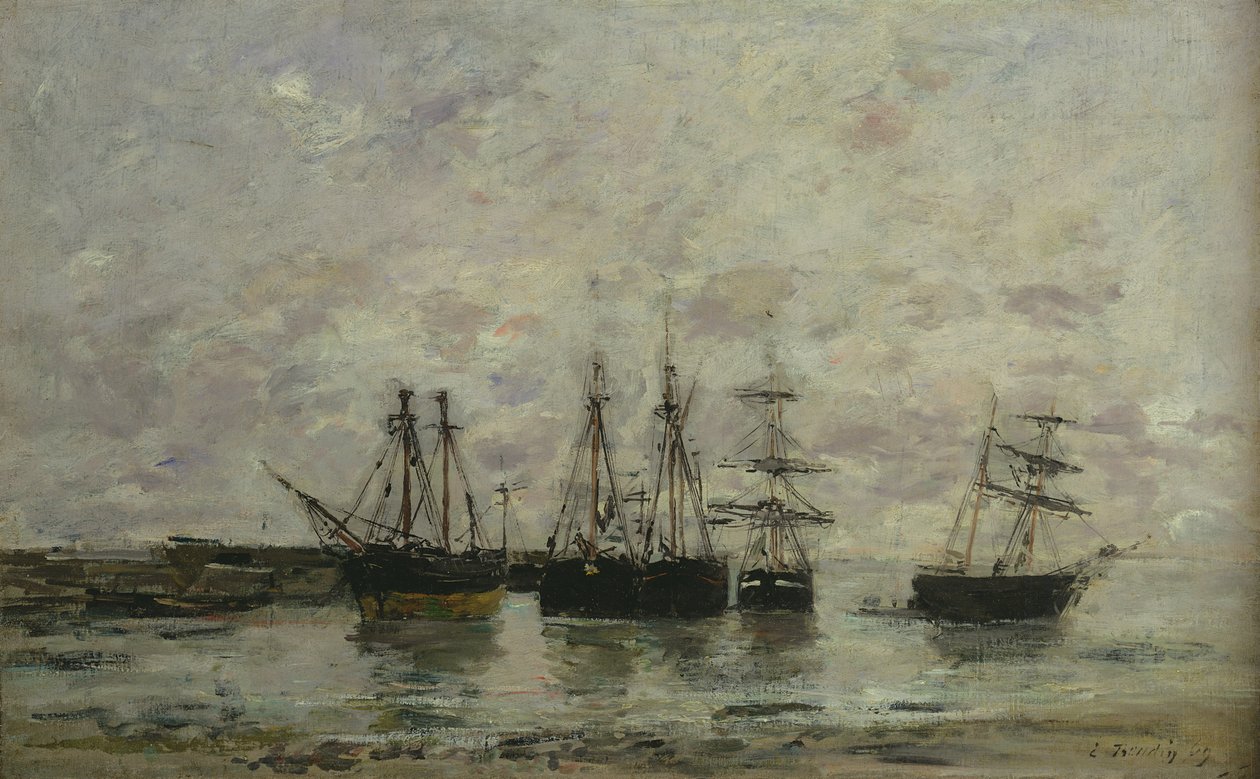 Portrieux, 1869 - Eugene Louis Boudin