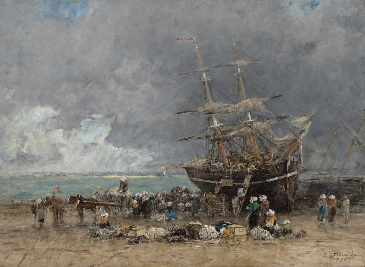 Retour du Terre-Neuvier - Eugene Louis Boudin
