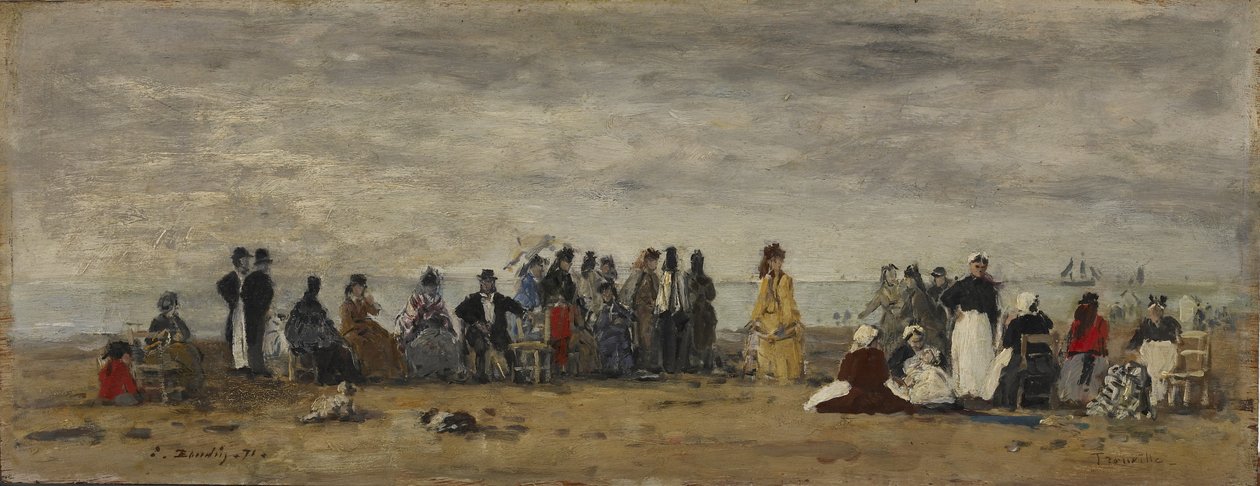 Trouville - Eugene Louis Boudin