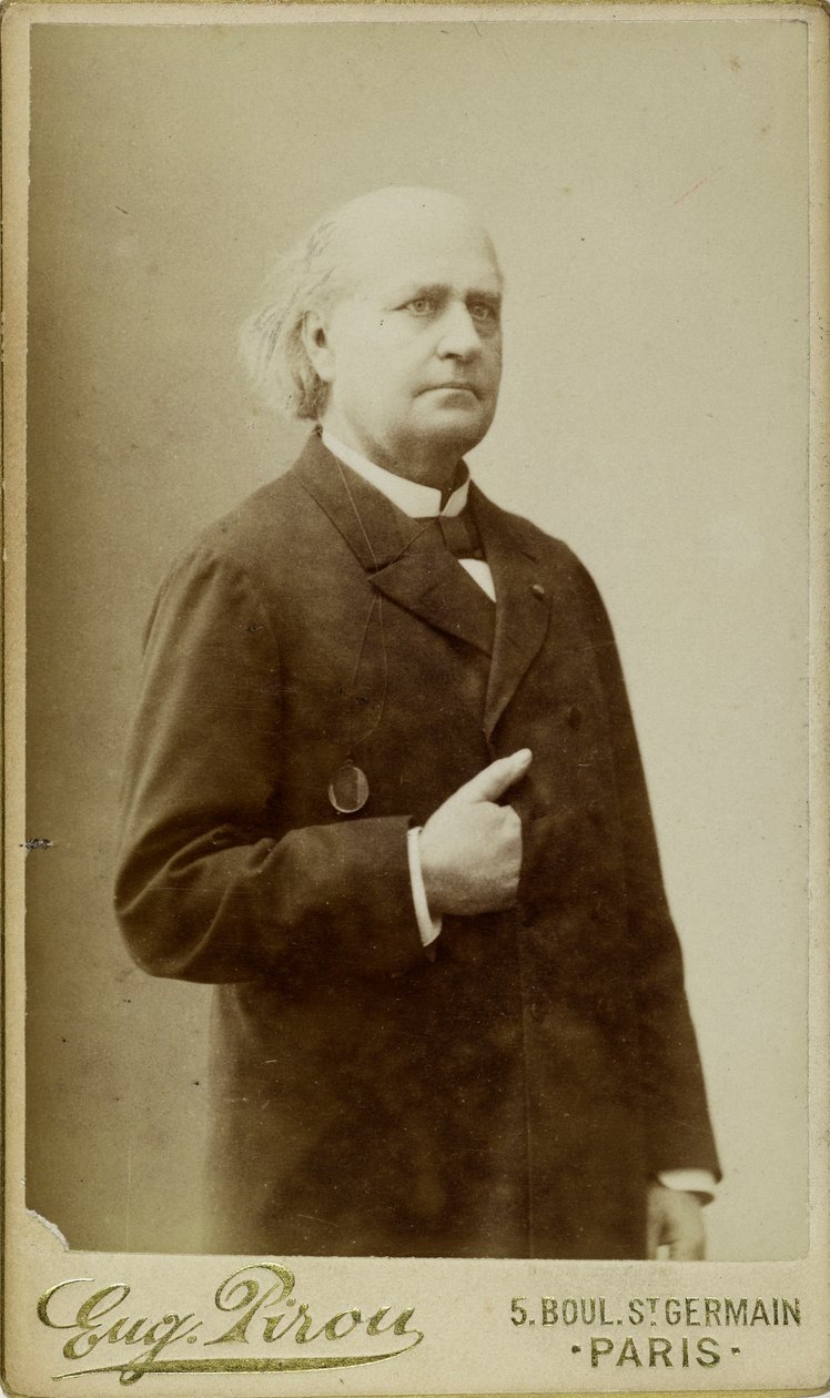 Portrait de Leconte de Lisle - Eugene Pirou