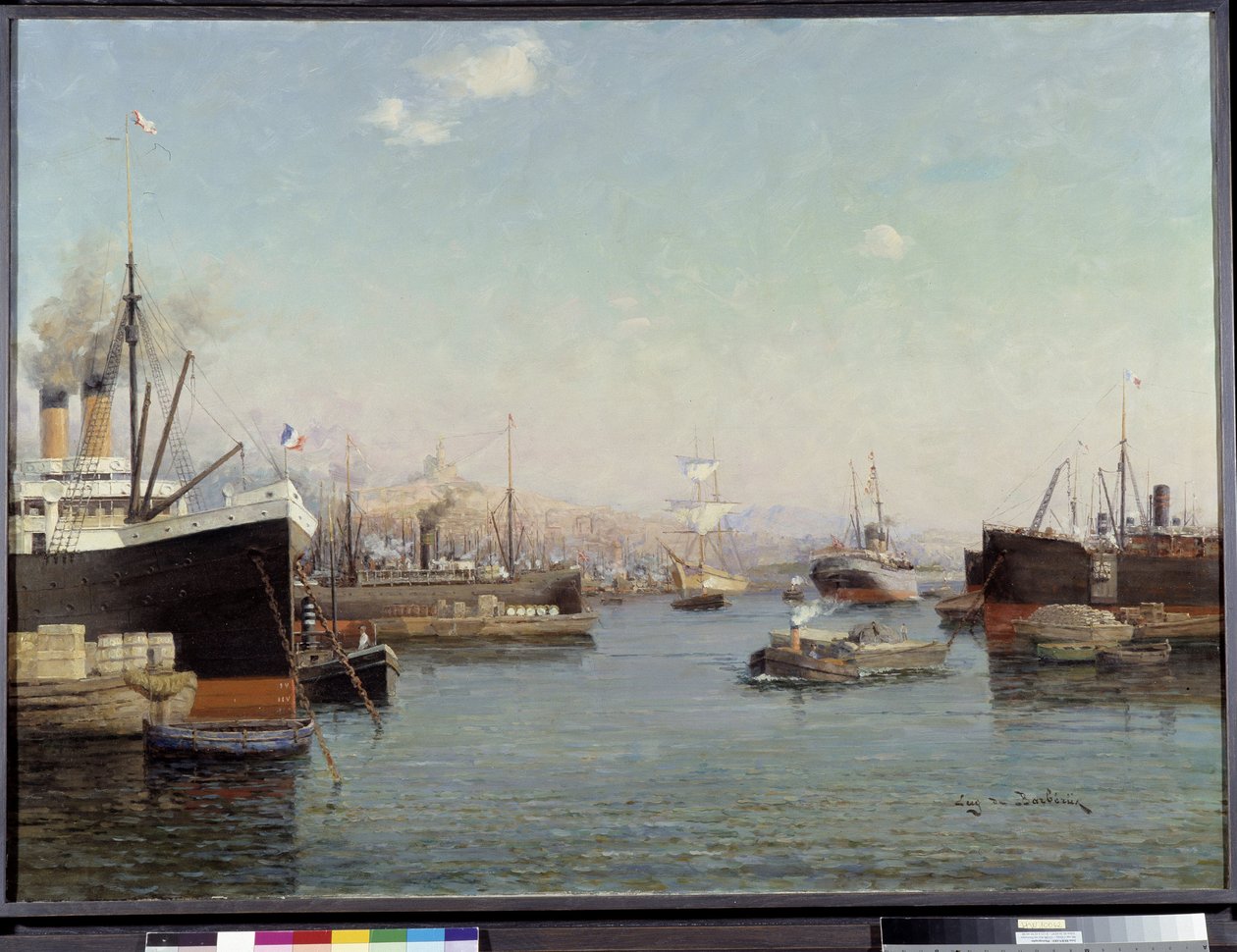 Le port de la Joliette - Eugene de Barberis