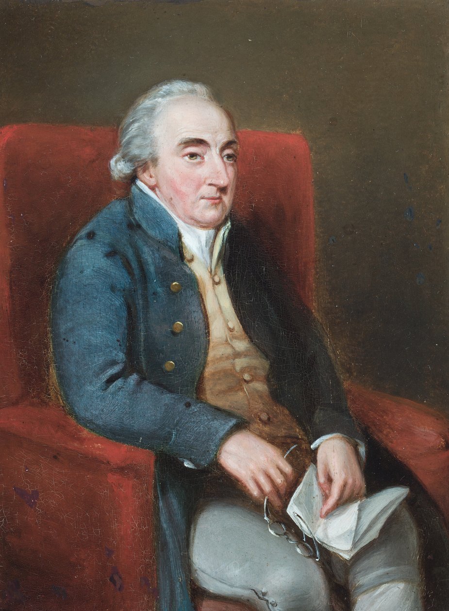 Portrait du très honorable Thomas Harley (huile sur papier) - Eugenio Latilla