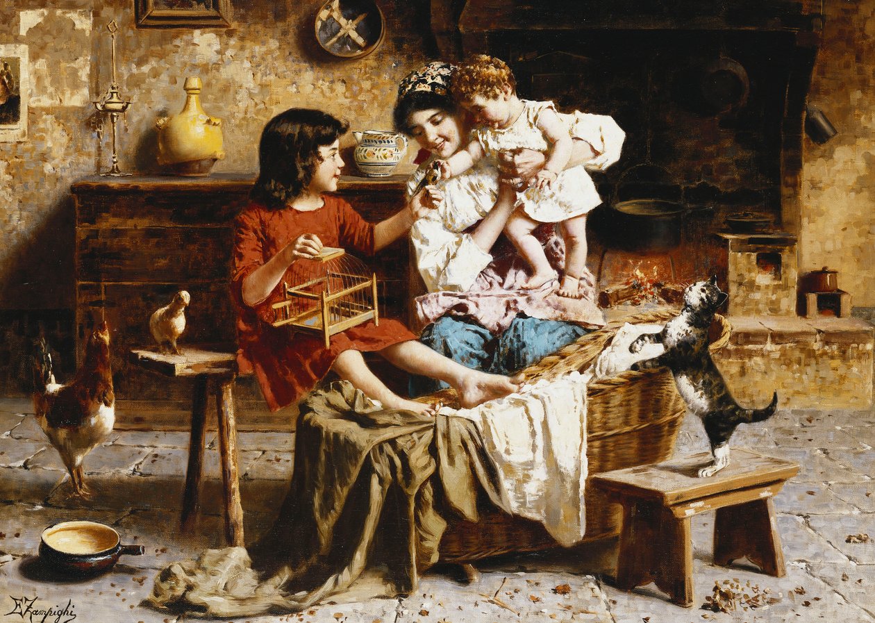 Bébé Amusant - Eugenio Zampighi