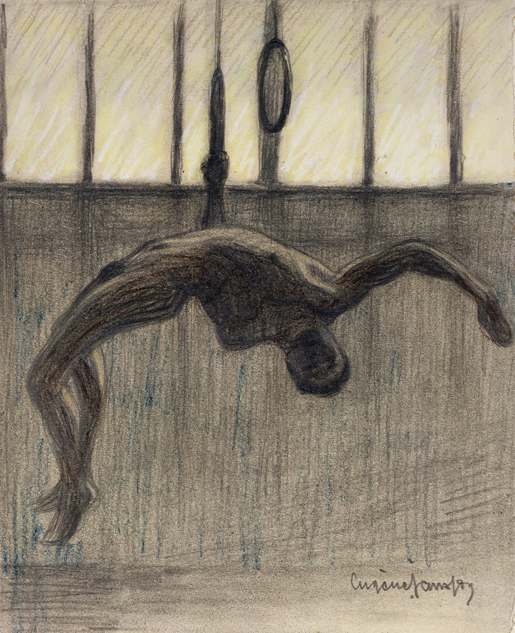 Gymnaste aux anneaux, 1911 - Eugène Jansson