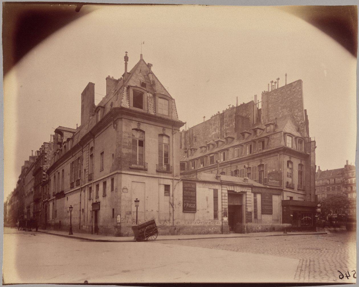Hôtel du Marquis de Paroy, 83 rue Charlot - Eugène Atget