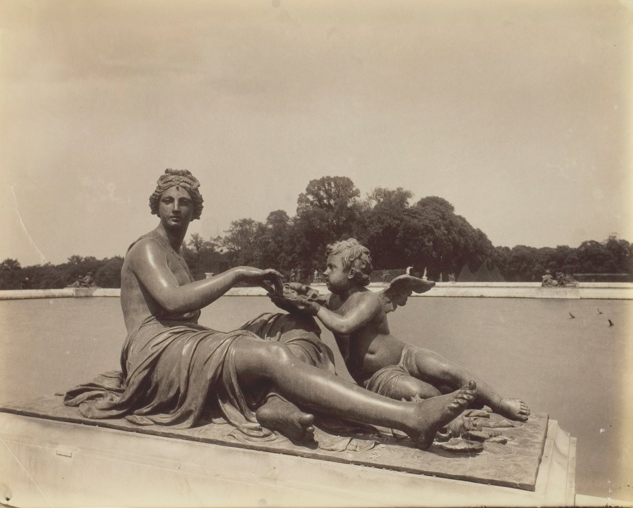 Versailles, coin de parc - Eugène Atget