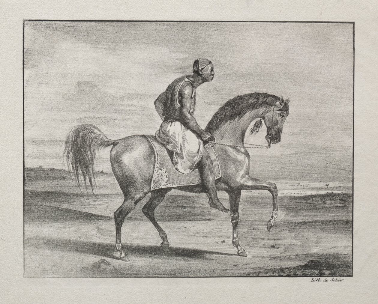 Africain à cheval - Eugène Delacroix