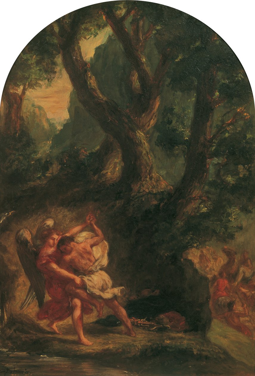 Jacob luttant avec l