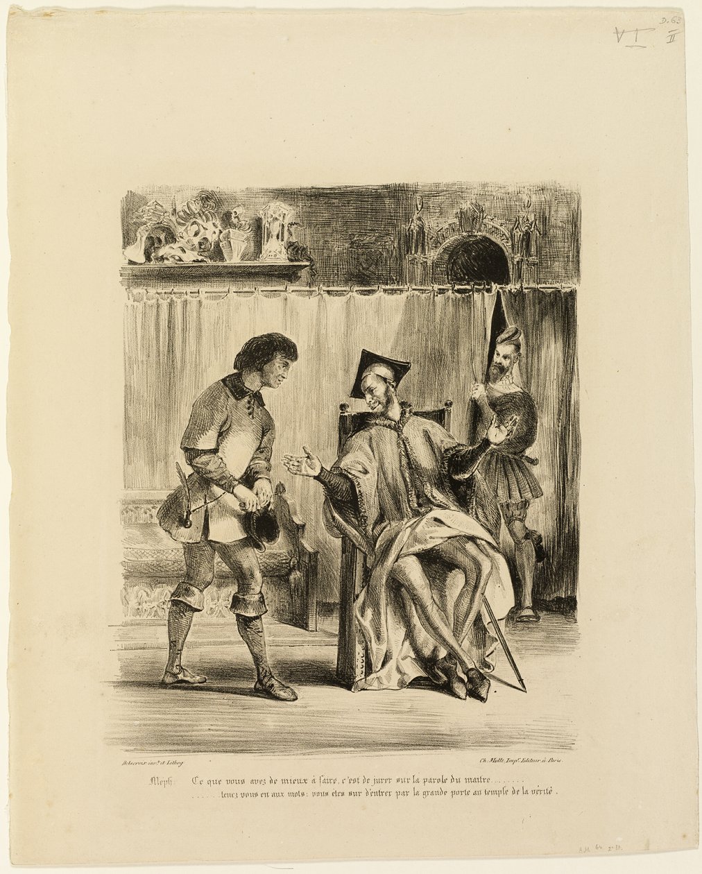 Méphistophélès recevant l