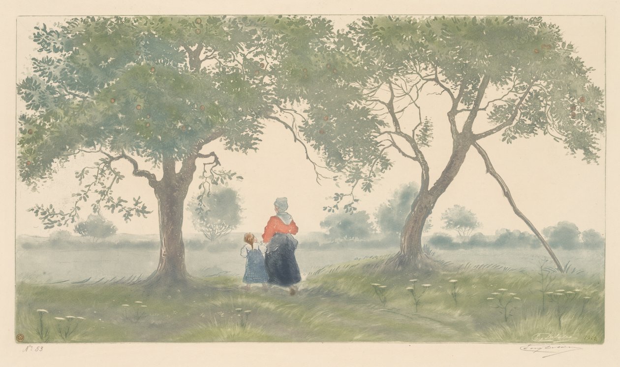 Les Pommiers, 1902 - Eugène Delâtre