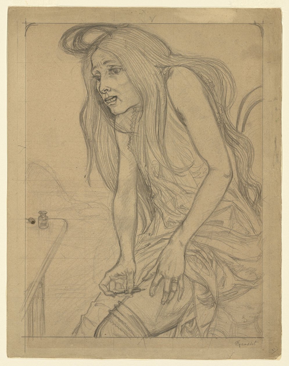 Grasset - La morphinomane - Eugene Grasset