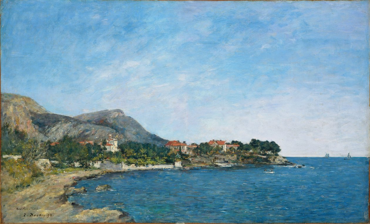 Beaulieu : La baie de Fourmis - Eugene Louis Boudin