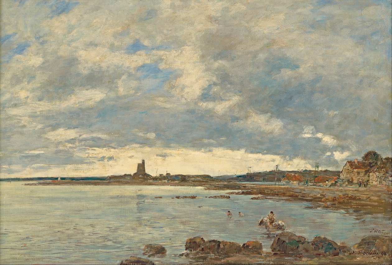 St Vaast-la-Hougue - Eugene Louis Boudin