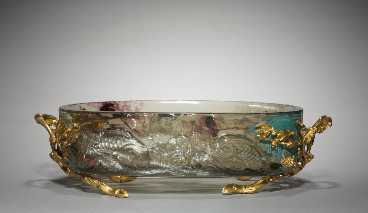 Centre de table, probablement fabriqué par la firme Appert Frères, vendu par la firme Escalier de Cristal, c.1880 - Eugène Rousseau
