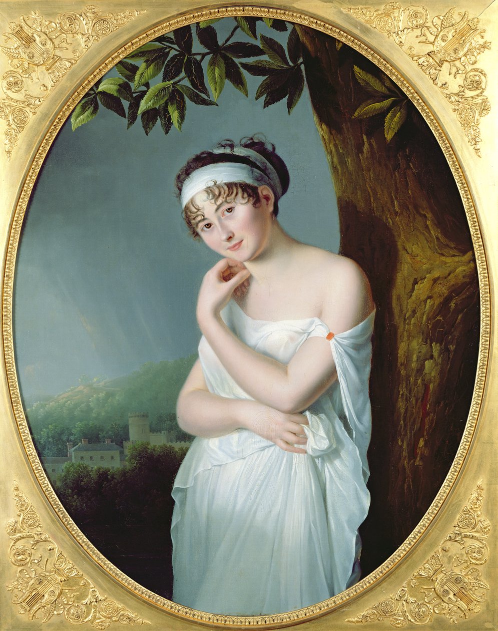 Portrait de Madame Récamier (1777-1849), c.1798-9 - Eulalie Morin