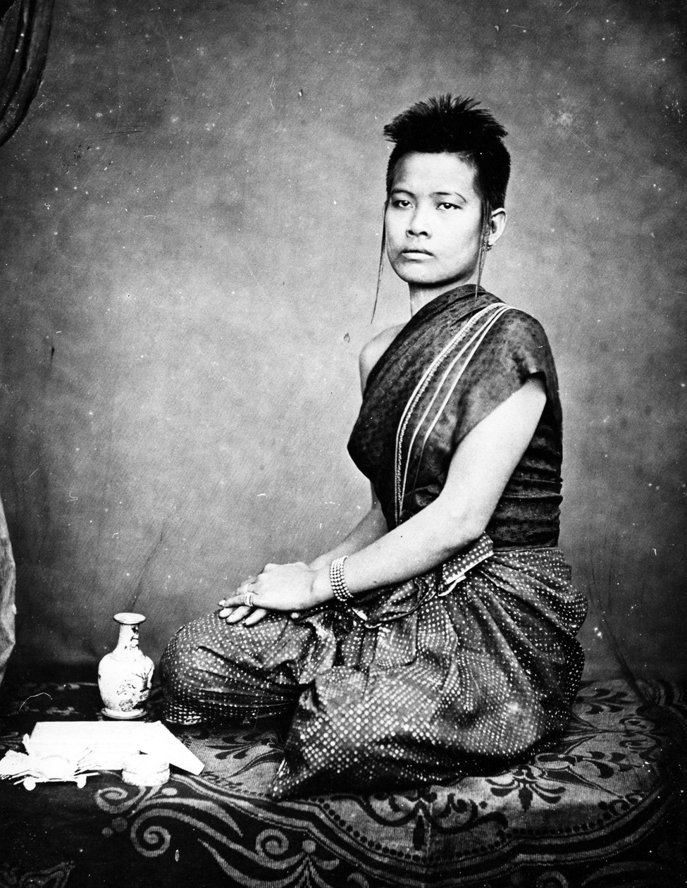 Une princesse siamoise, vers 1860 - European Photographer