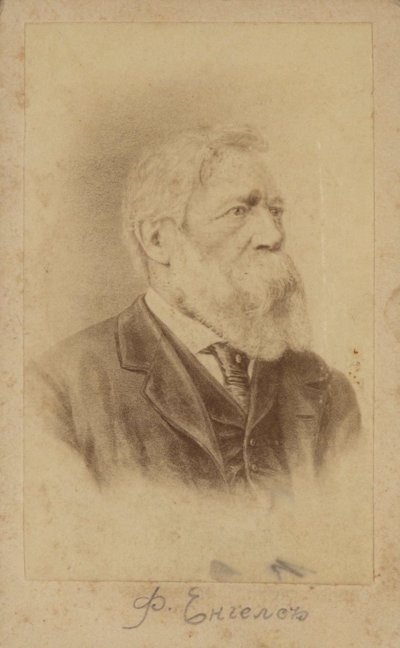 Friedrich Engels, philosophe et sociologue allemand, l