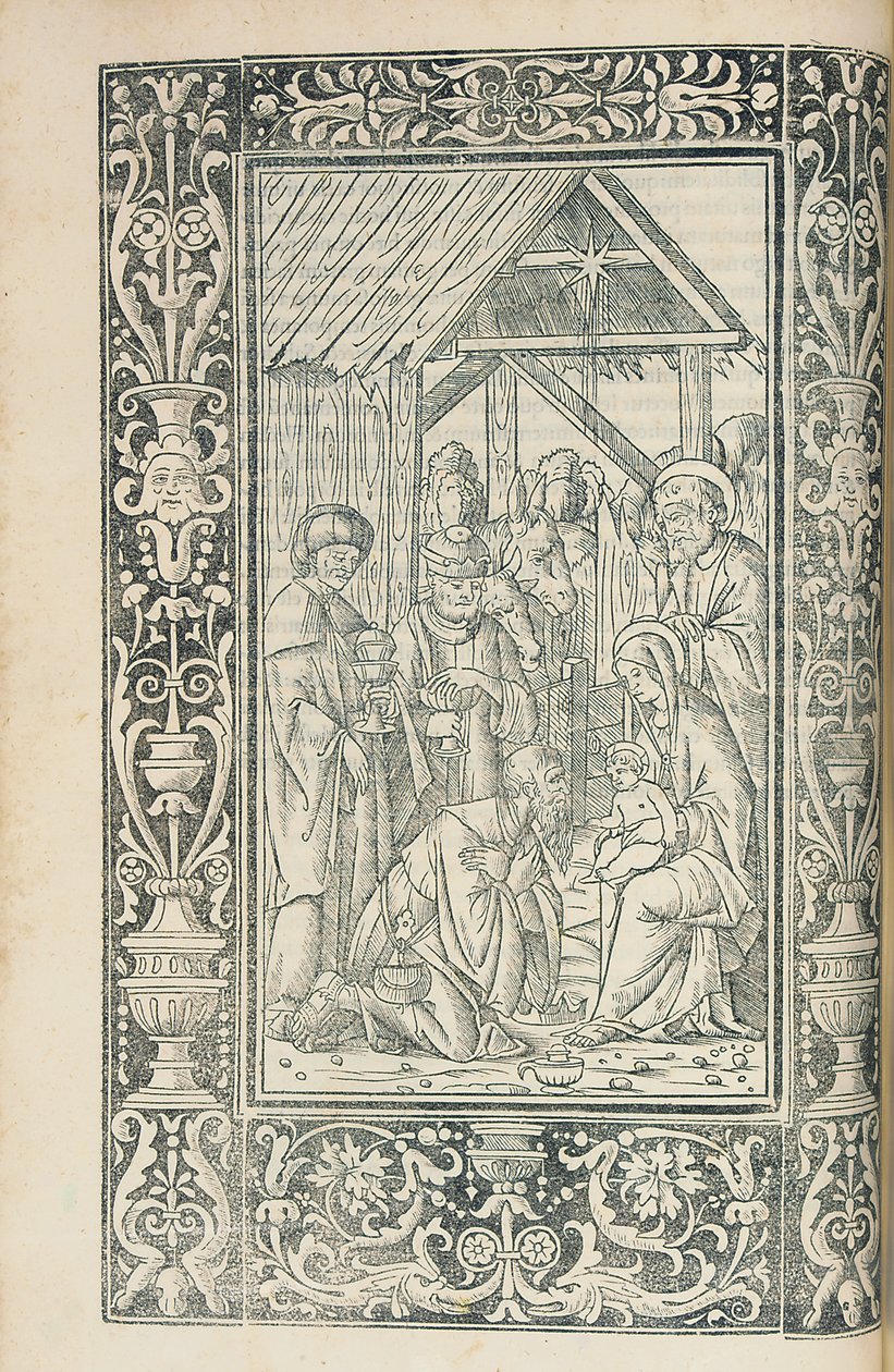 Illustration du Decachordum Christianum par Marcus Vigerius (1446-1516), Fano - European School