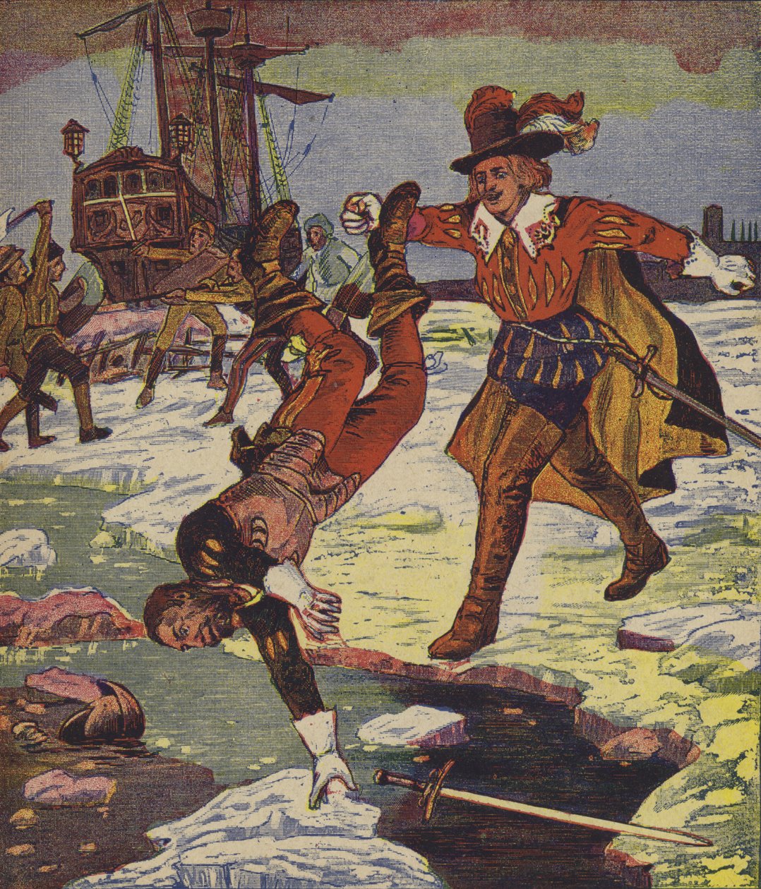 Klaus Störtebeker (litho couleur) - European School