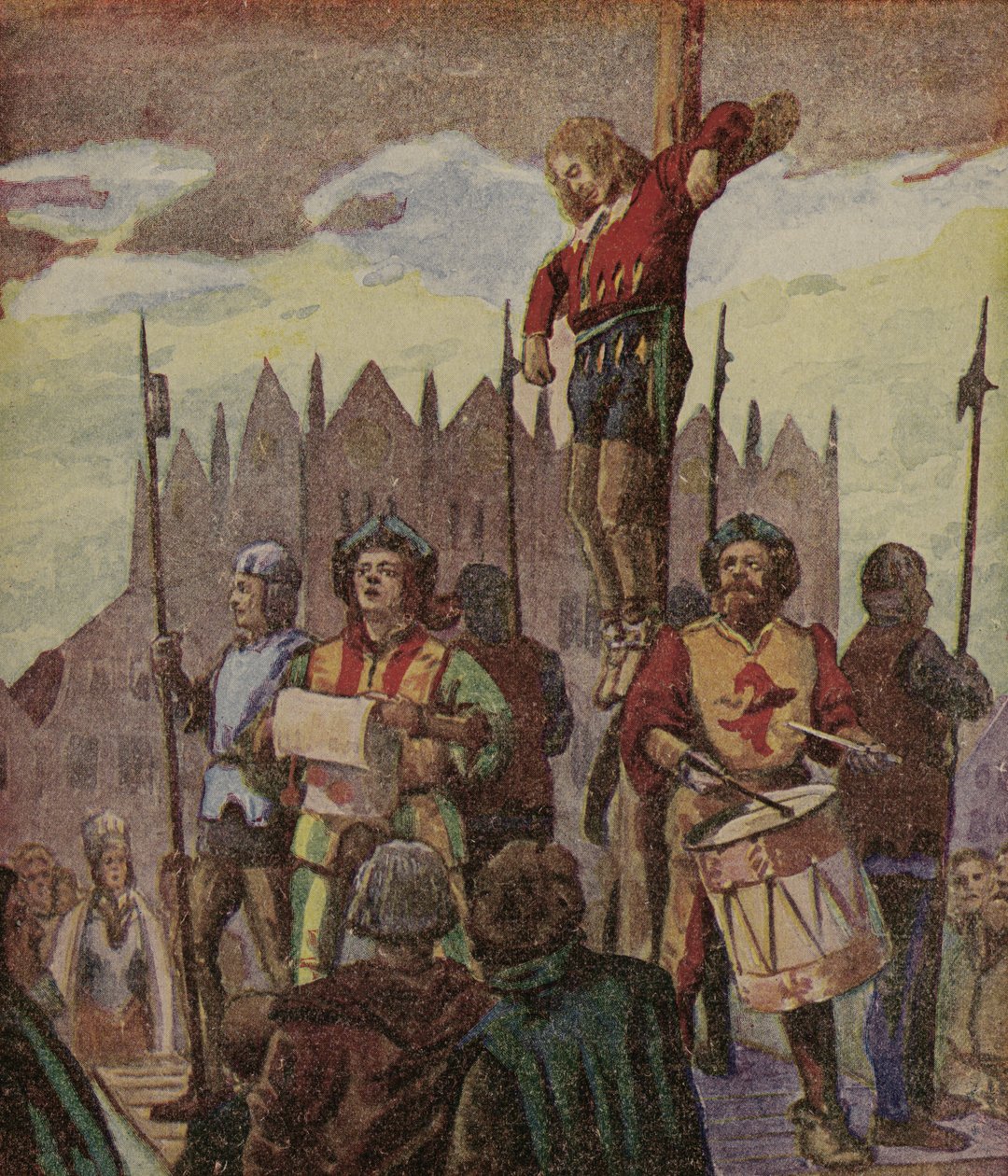 Klaus Störtebeker (litho couleur) - European School