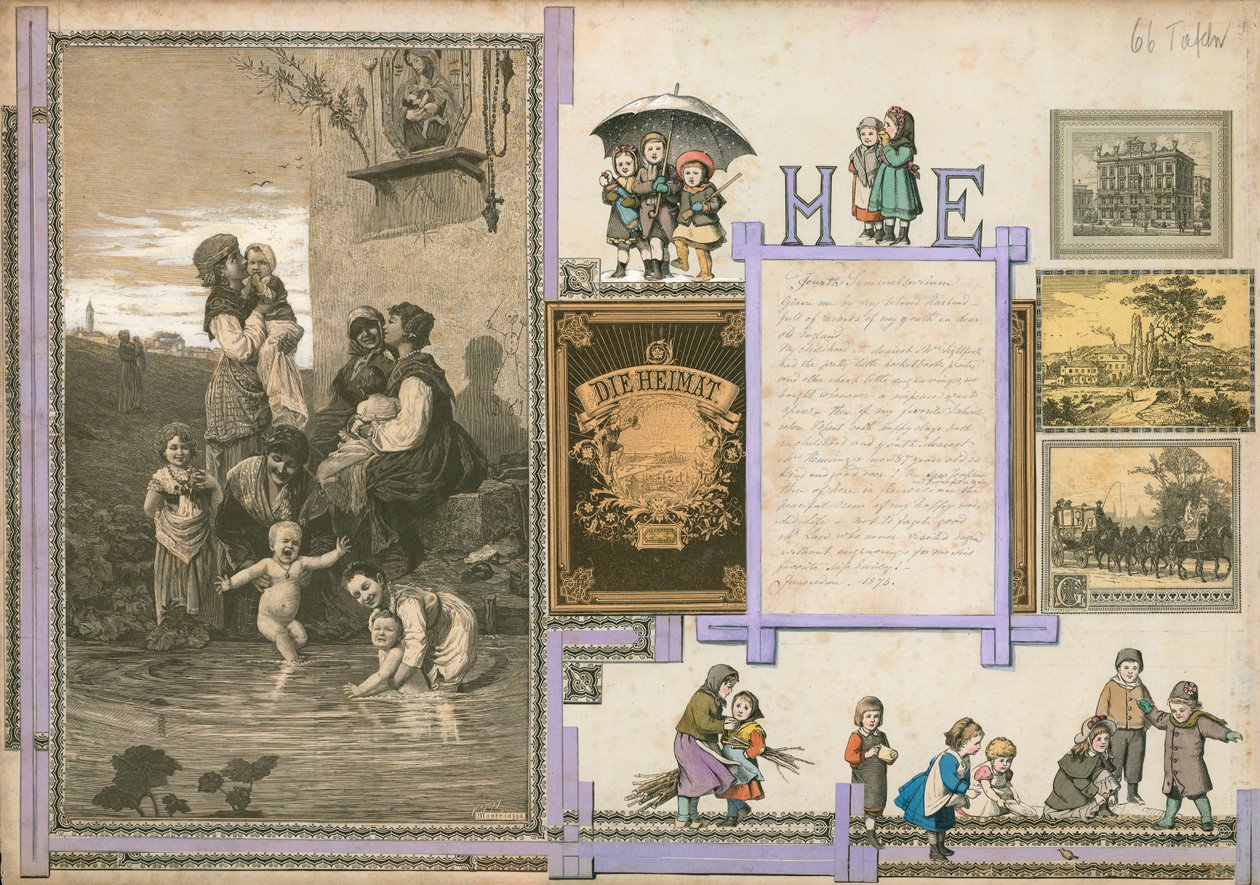 Page du volume IV de Sammelsurium (matériel imprimé) - European School