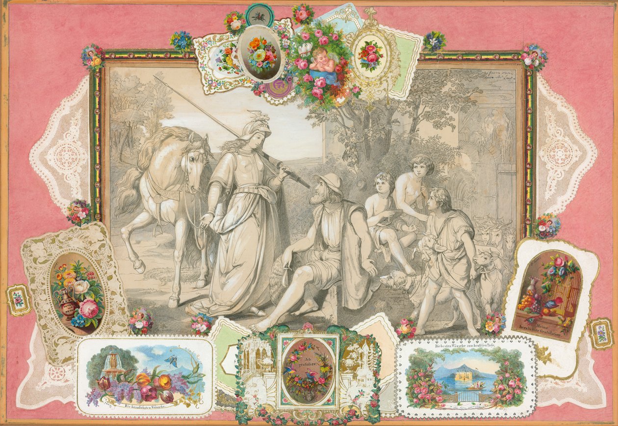 Page du volume V de Sammelsurium (matériel imprimé) - European School