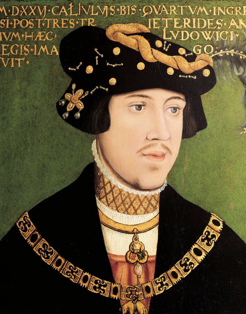 Portrait de Louis II de Hongrie, roi de Hongrie, de Bohême et de Croatie - European School