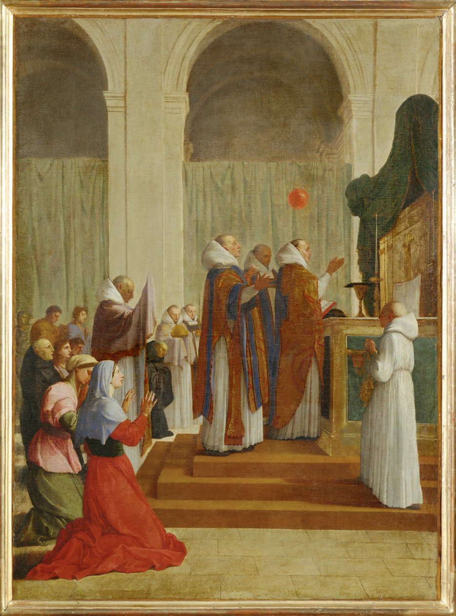 La messe de saint Martin ... - Eustache (studio of) Le Sueur