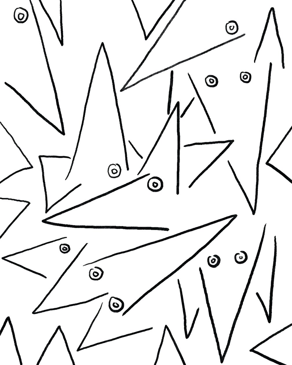 Too Many Dogs, c.2020-24 (art numérique) - Evan Sklar