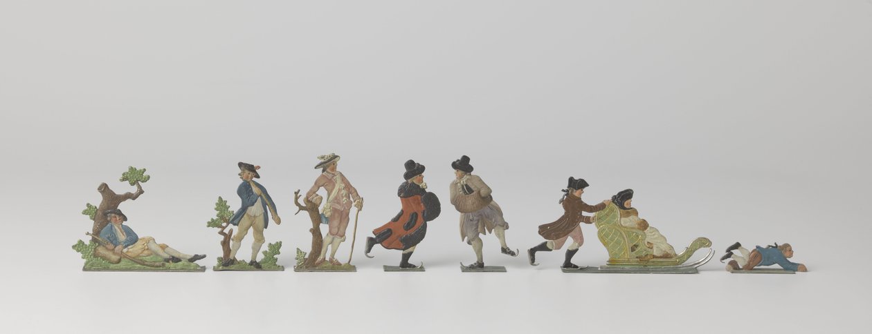 Figurines en étain fabriquées par les Frères Moraves de Zeist - Evangelische Broedergemeente