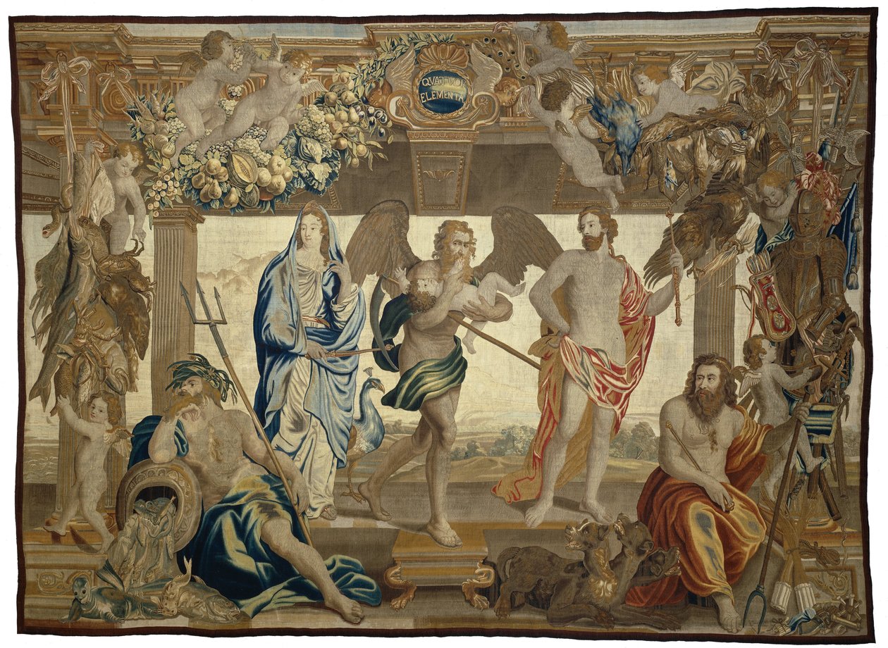 Les quatre éléments et le temps - Everaert Leyniers