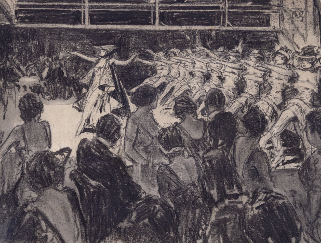 Scène de cabaret - Everett Shinn