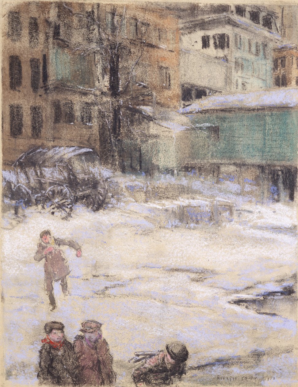 Pont du Connecticut - Everett Shinn