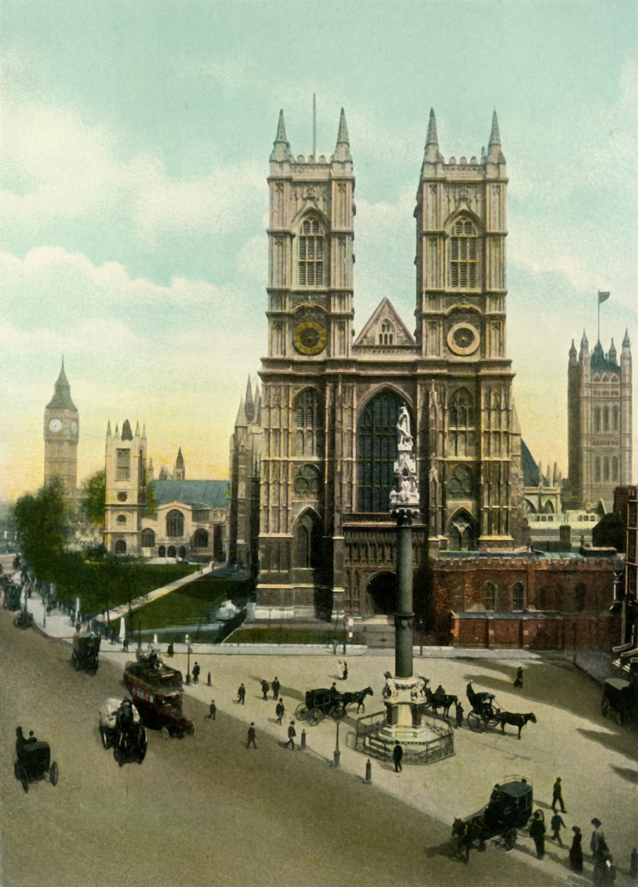 Abbaye de Westminster, vers 1900 - Eyre and Spottiswoode