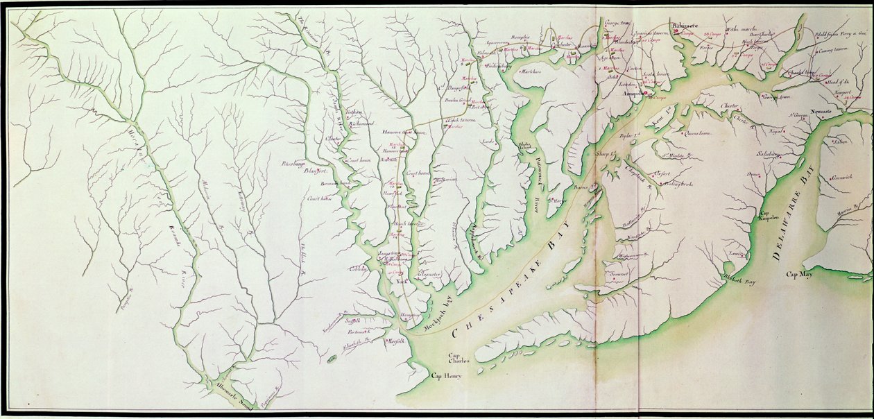 Carte générale des camps et marche de l