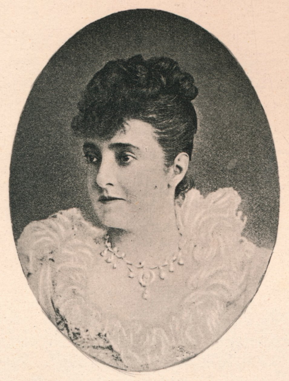 Patti, vers 1890, 1895 - F. Jenkins Heliog
