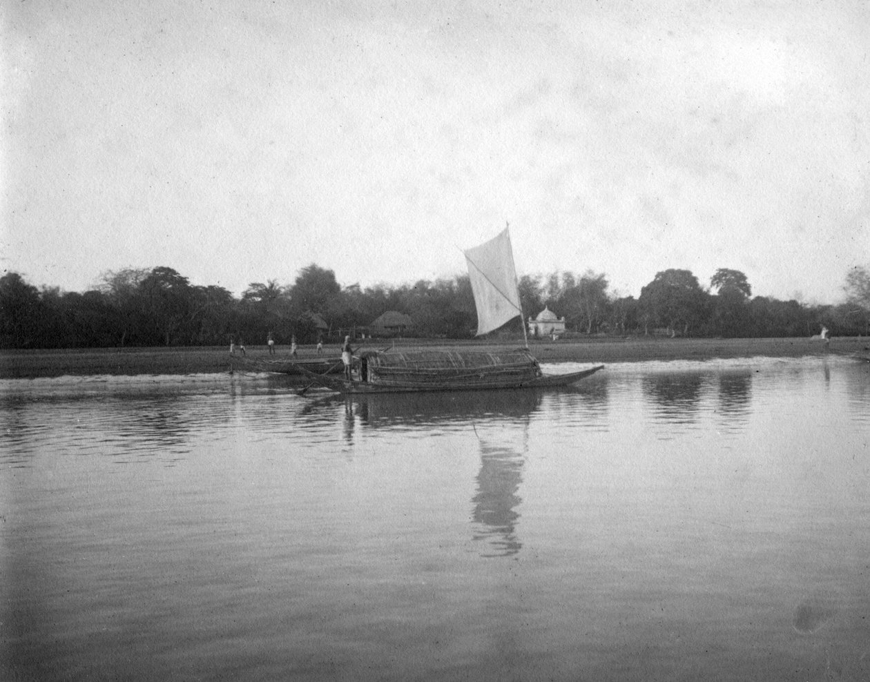 Rivière Hooghly, Alipore, Inde, 1905-1906 - F. L. Peters
