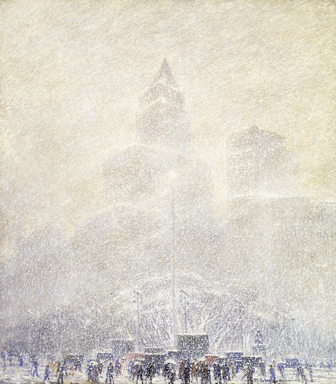 Lumière Éternelle, Madison Square, Hiver - F. Usher de Voll