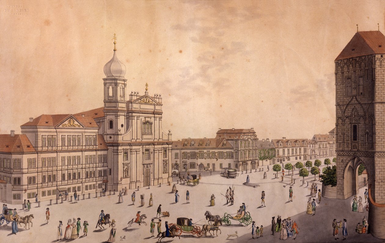 Place Hybern, Prague - F. and Heger, P. Heger