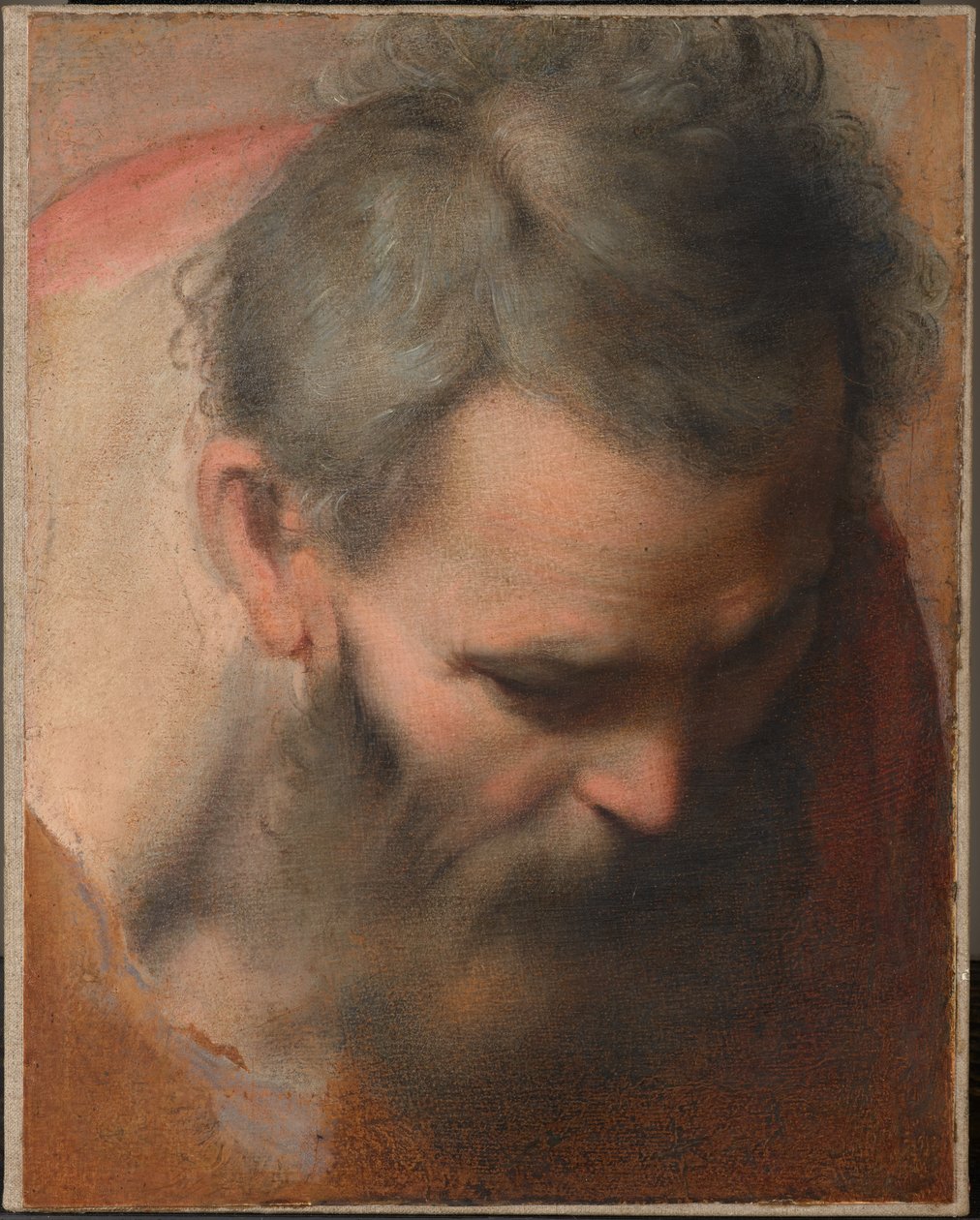 Étude de tête de saint Joseph - Federico Barocci