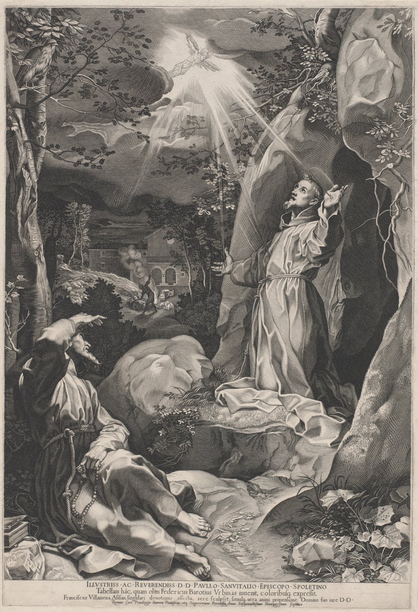 Saint François recevant les stigmates - Federico Barocci