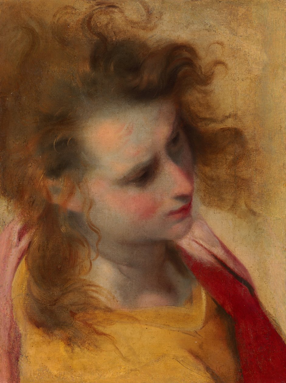 Étude de tête de saint Jean l