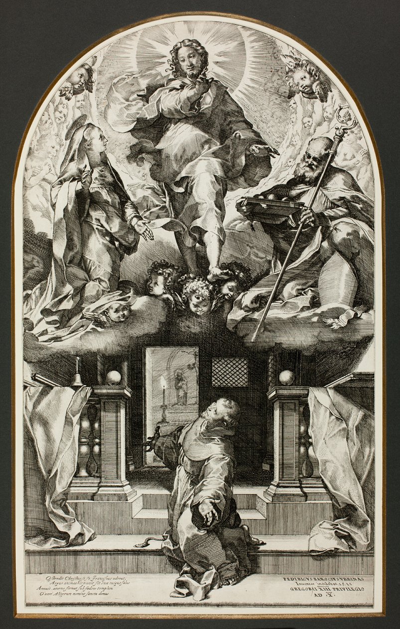 La vision de Saint François - Federico Barocci