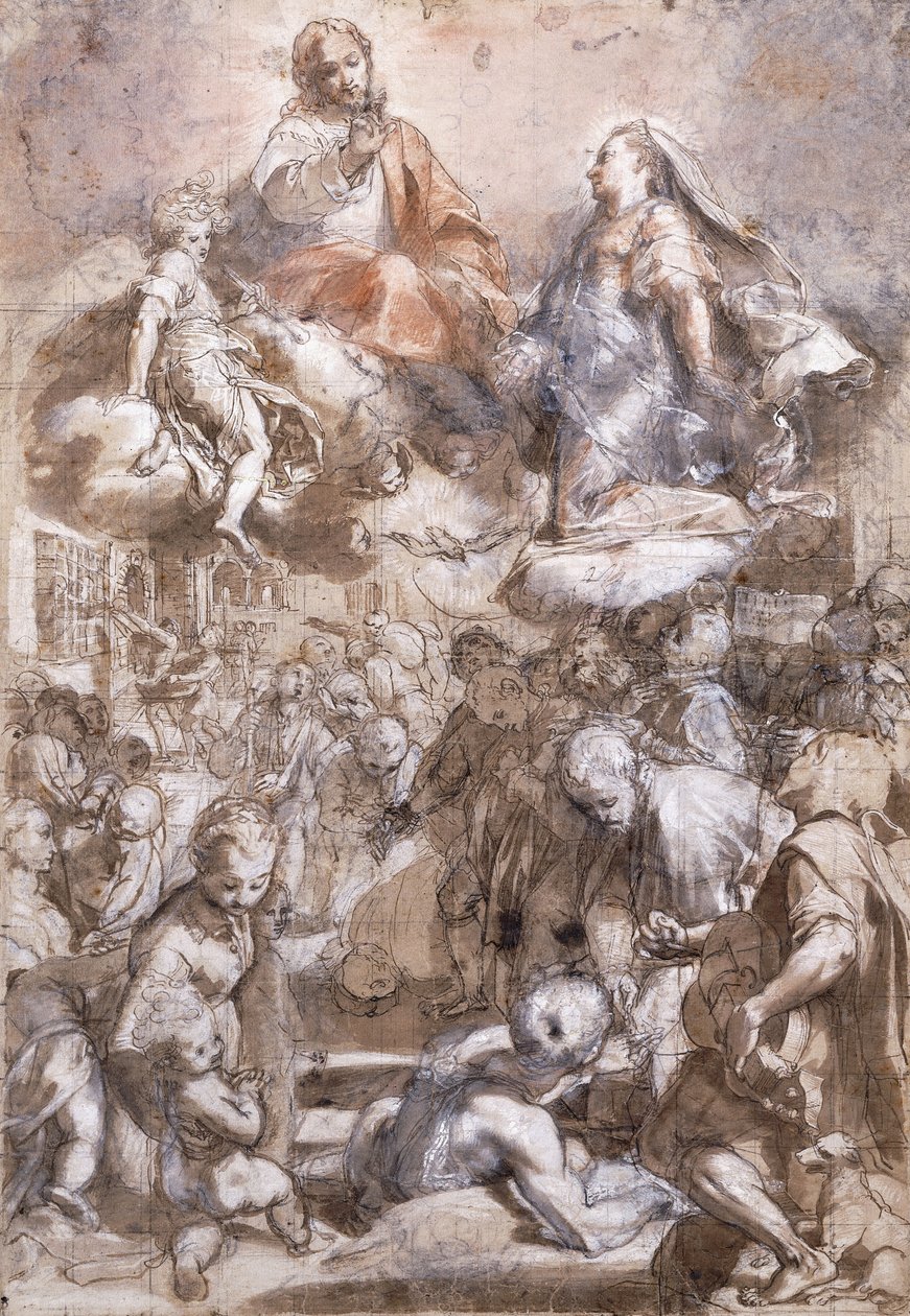 La Madonna del Popolo - Federico Fiori Barocci or Baroccio