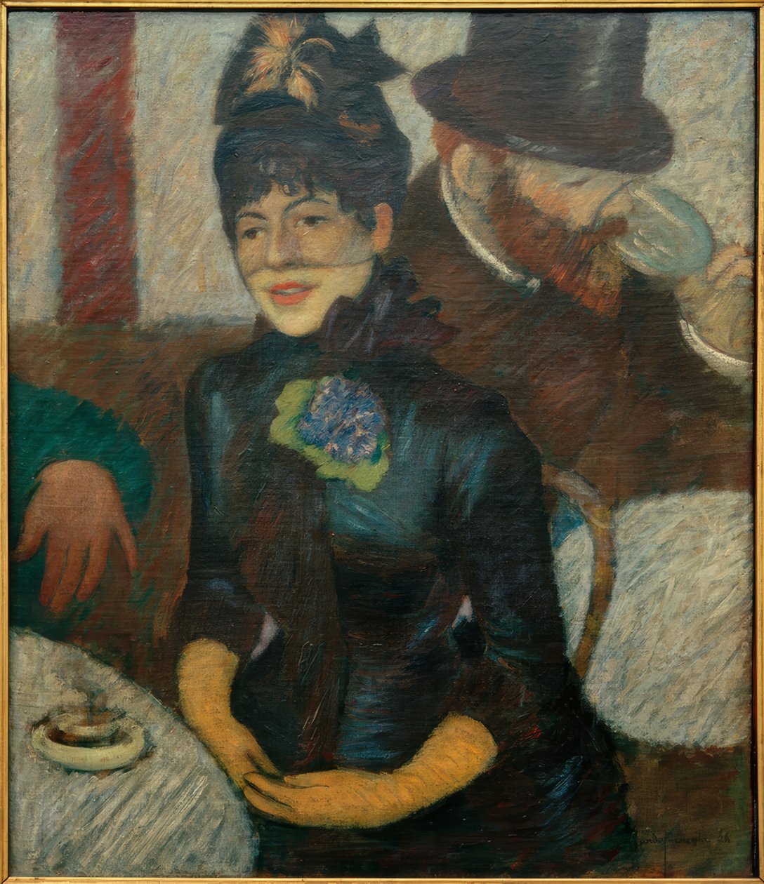 Au Café - Federico Zandomeneghi