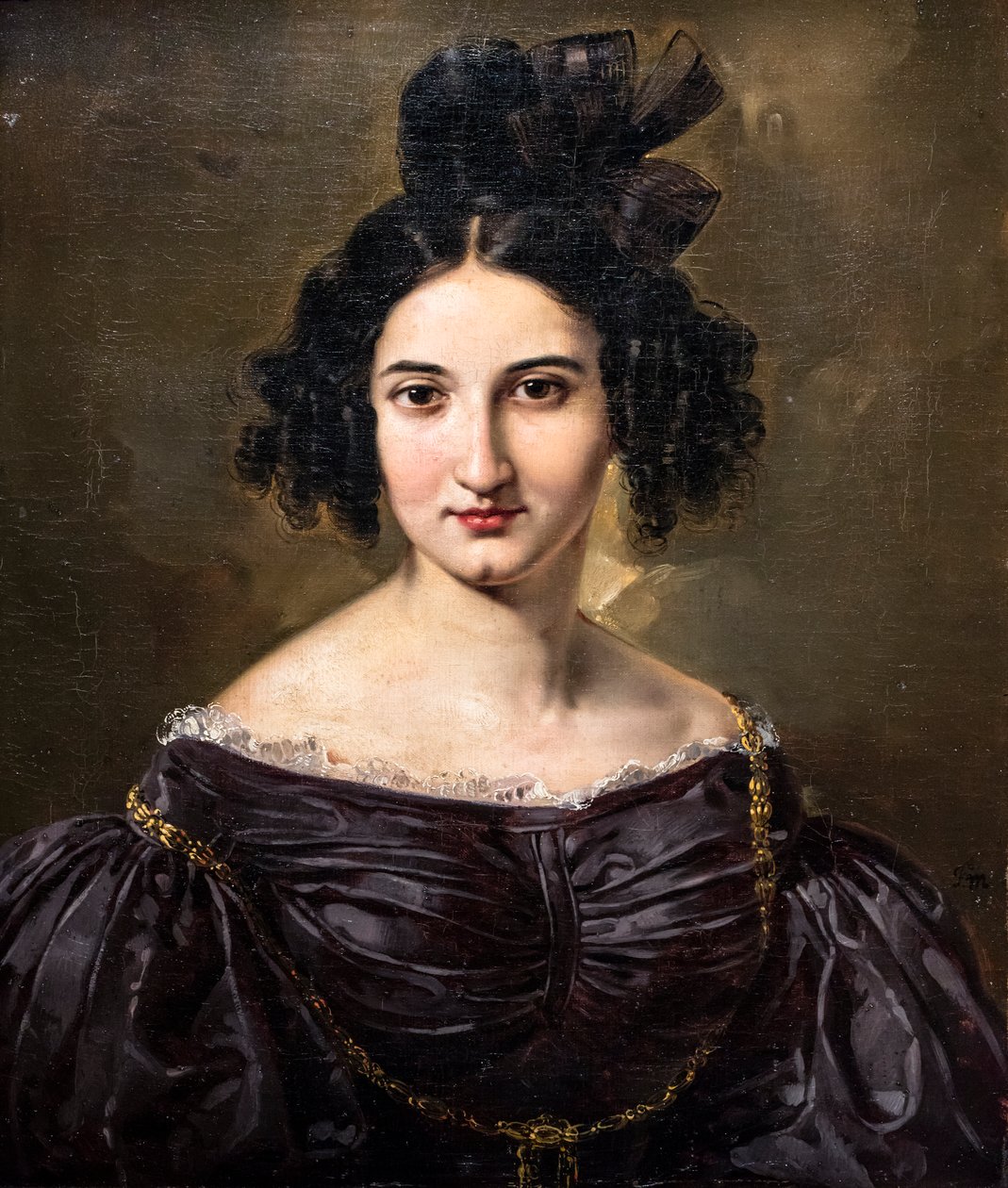 Portrait de femme, avant 1840 (huile sur toile) - Federico de Madrazo y Kuntz