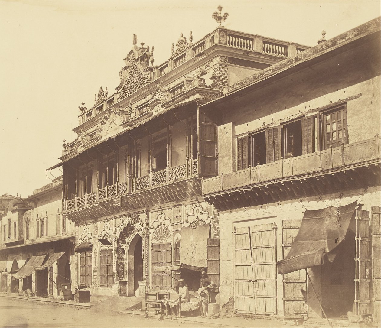 Vue dans le Chanduce Chowke - Felice Beato